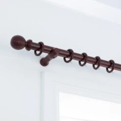 Dunelm Arden Wooden Curtain Pole