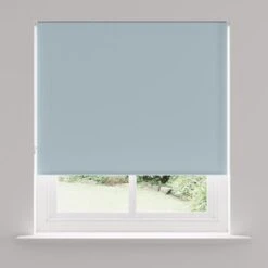 Dunelm Duck Egg Blackout Moisture Resistant Roller Blind -Best Curtain Shop 30767523 alt04