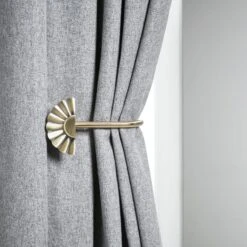 Dunelm Mix And Match Pair Of Fan Holdbacks