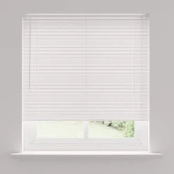 Dunelm White 25mm Slats PVC Venetian Blind -Best Curtain Shop 30770122 alt03
