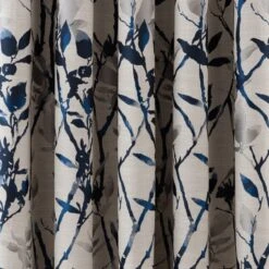 Dunelm Zen Blackout Thermal Blue Eyelet Door Curtains 7 Dunelm Zen Blackout Thermal Blue Eyelet Door Curtains -Best Curtain Shop 30780904 alt02