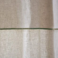 Dunelm Arizona Olive Hidden Tab Top Voile -Best Curtain Shop 30808767 alt02