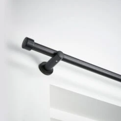 Dunelm Trinity Wooden Eyelet Curtain Pole Dia. 28mm