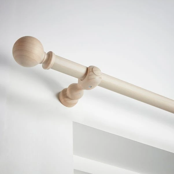 Churchgate Wooden Curtain Pole Dia. 35mm 1 Churchgate Wooden Curtain Pole Dia. 35mm