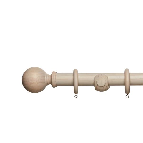 Churchgate Wooden Curtain Pole Dia. 35mm 2 Churchgate Wooden Curtain Pole Dia. 35mm - Image 2